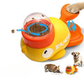 Interactive Dog Puzzle Toy Press Food Dispenser Slow Feeder IQ Training Pet Toys for Small Medium Dogs Puppy Accessories Food
