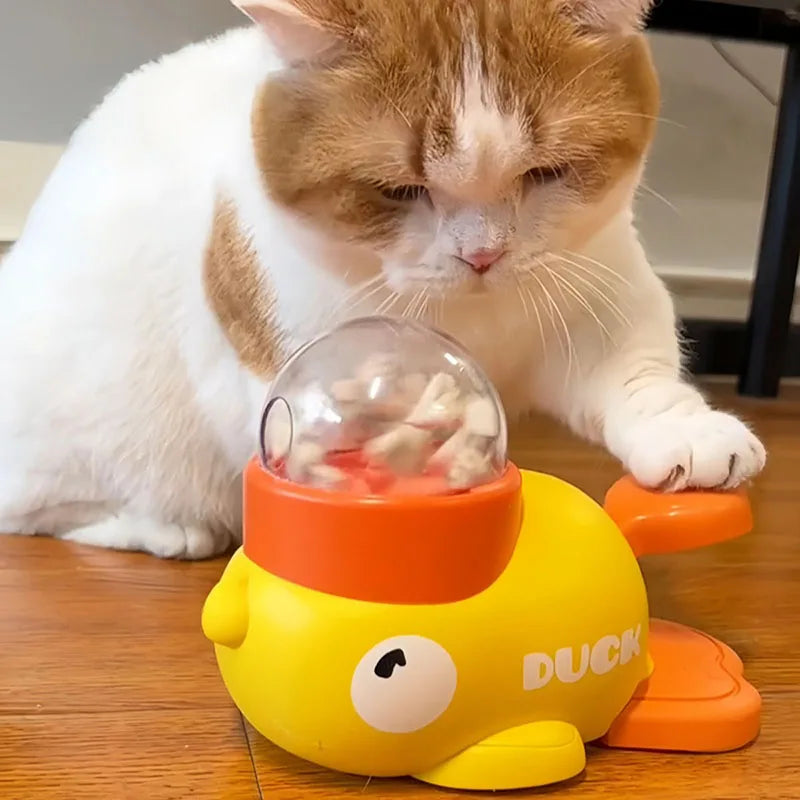 Interactive Dog Puzzle Toy Press Food Dispenser Slow Feeder IQ Training Pet Toys for Small Medium Dogs Puppy Accessories Food
