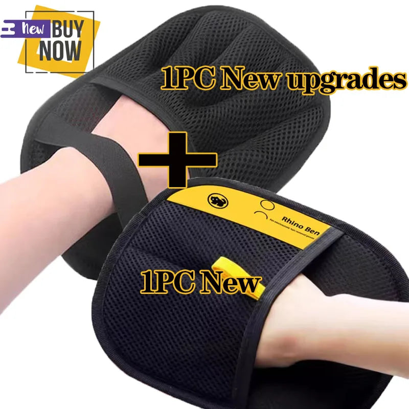 New Upgrades Pet Hair Removal Tools Reusable Gloves, Pet Double-Sided Beauty Gloves, Carpet Removal Pet Fur Hair Pet Supplies